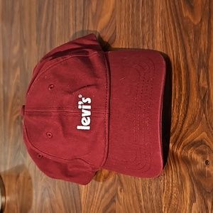 Burgundy Levi's Dad Hat